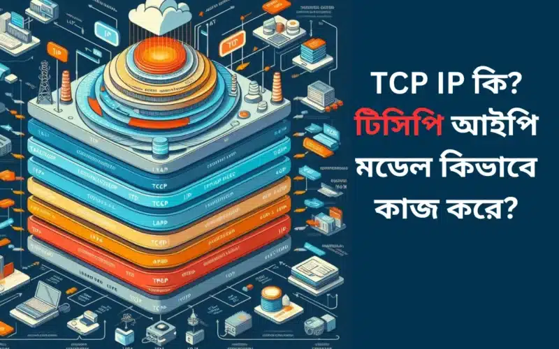 TCP IP কি? টিসিপি আইপি মডেল কিভাবে কাজ করে?