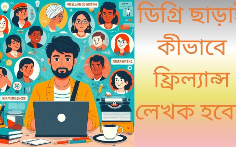 ডিগ্রি ছাড়াই কীভাবে ফ্রিল্যান্স লেখক হবেন ?