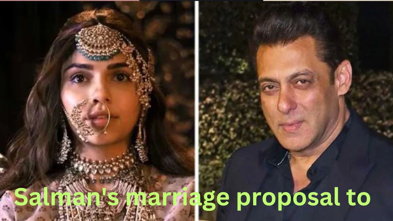 Salman’s marriage proposal to Sharmin, what was the response of the actress?