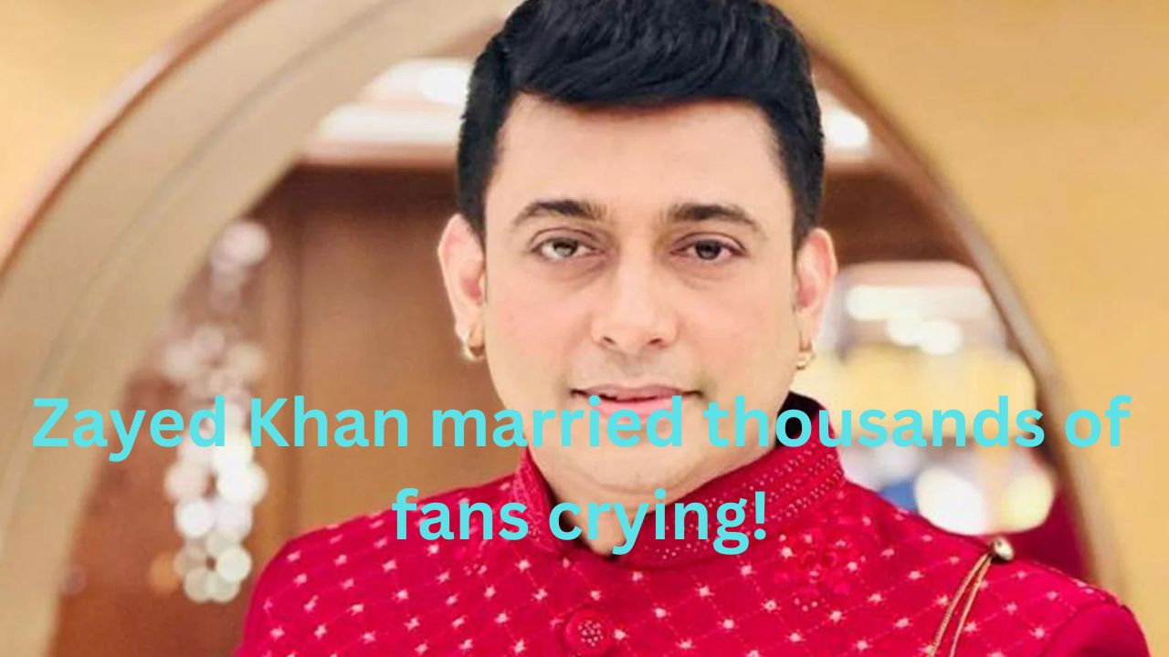 Zayed Khan married thousands of fans crying!